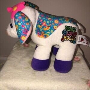 Ganz Webkinz Rockerz Cow Plush